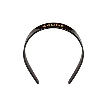 CELINE Headband In Acetate And Steel