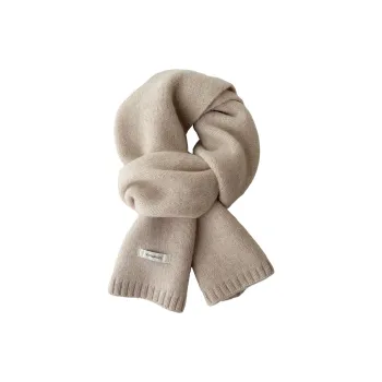 Cranta Komeia Wool Knit Scarves Women's Ecru