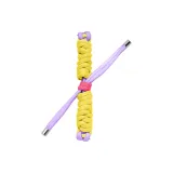 Yellow & Purple-Twisted Rope Strap