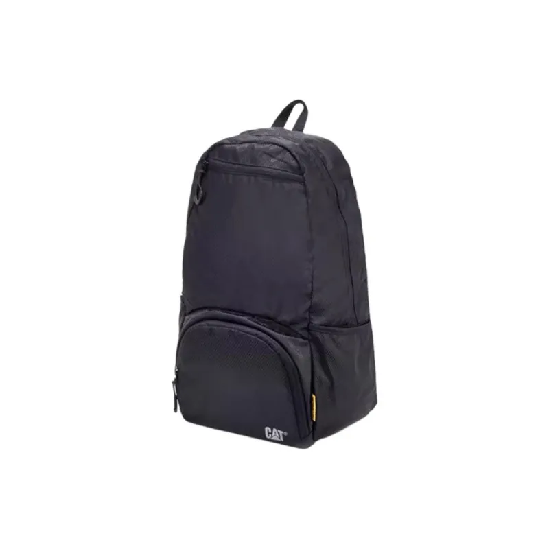 CAT Polyester Hiking Bag Backpacks Medium Size Unisex Black-1