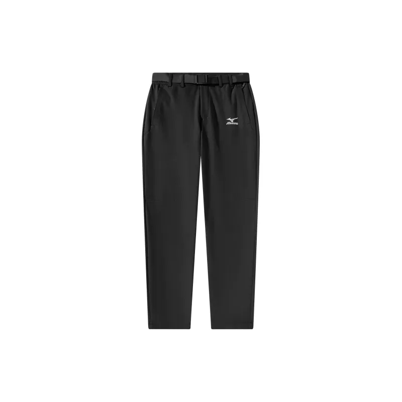 Mizuno Windbreaker Pants Men's Black Comes With Necklace-1