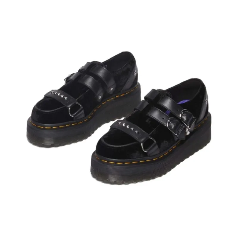 Dr.Martens WDN Casual Single Shoes Women's Black-3