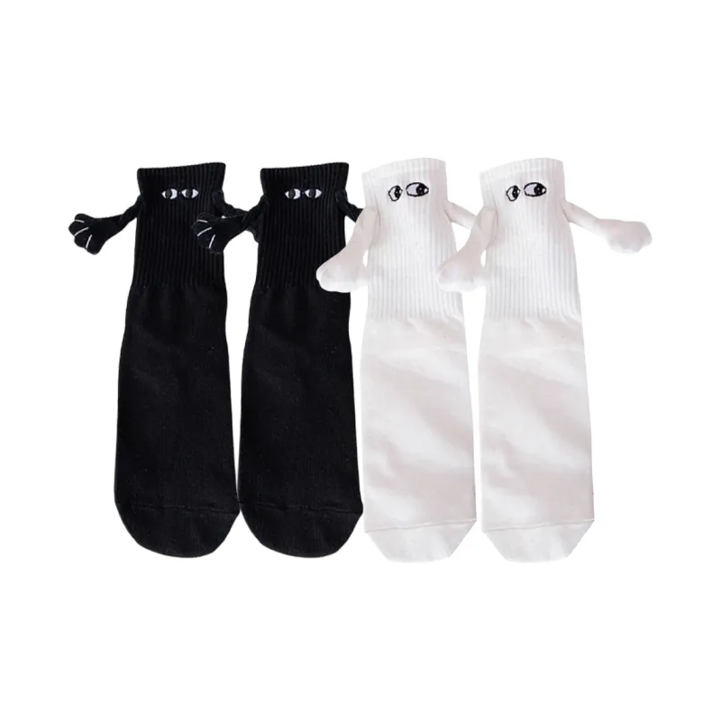 BEAR UNION Knee-High Socks Unisex 4 Pack-4