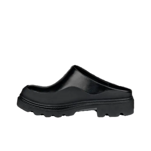 Natacha Ramsay logo x Ecco Slip Resistant Closed Toe Slippers Women's Black