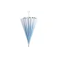 Straight Shaft Automatic Umbrella with Vinyl Fabric Digital Printing Heart Controller--Sky Blue