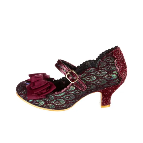 IRREGULAR CHOICE 메리 제인 슈즈 레드 그린 여성