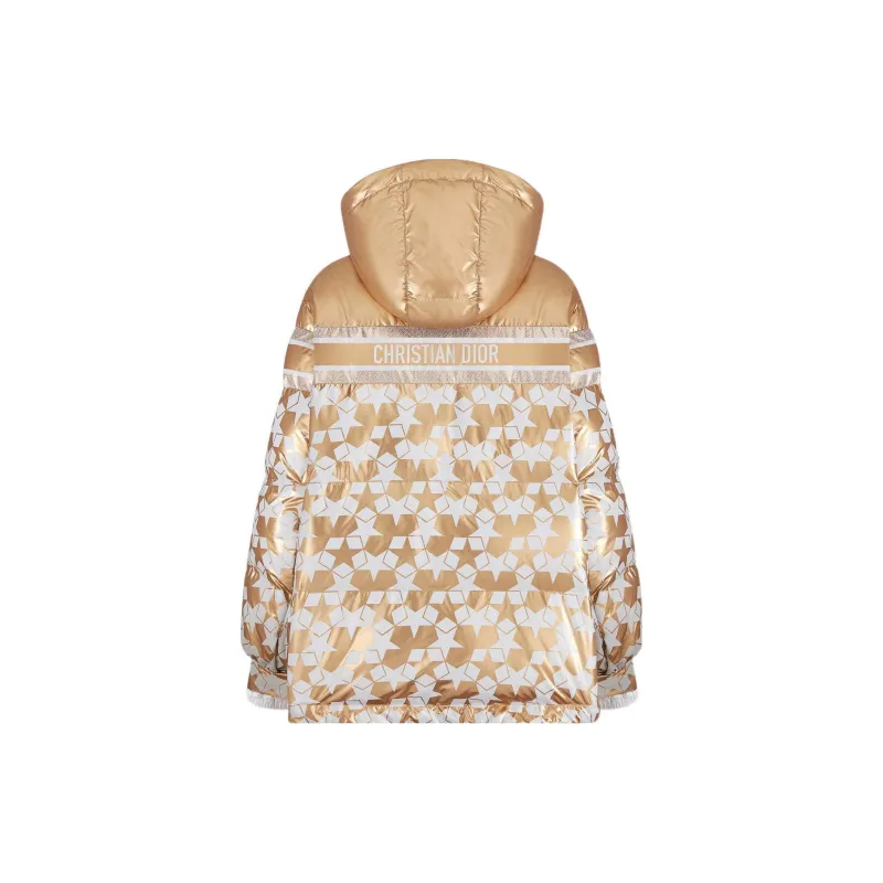 DIOR Star Printed Zip Up Drawstring Jacket-1