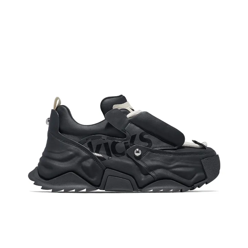 SALAXI Cushioning Height Increase Low Top Chunky Sneakers Unisex-7