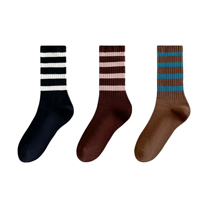 Caramella Mid Calf Socks Women's Combo Set-11