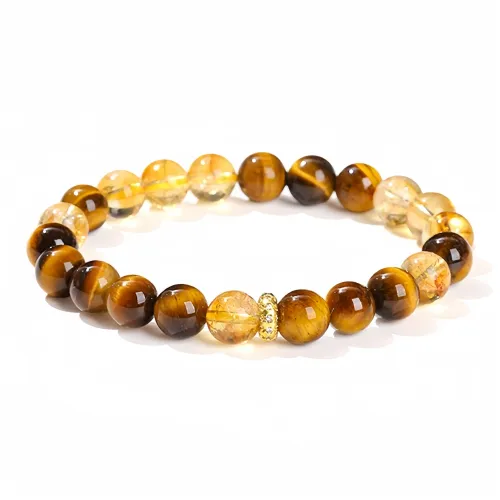 Fengyun Pavilion Tiger's Eye Stone Bracelets Unisex