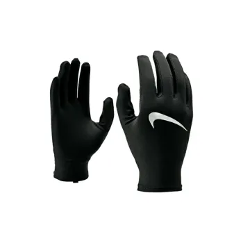 Nike Polyester Polyurethane Sports Gloves Unisex Black