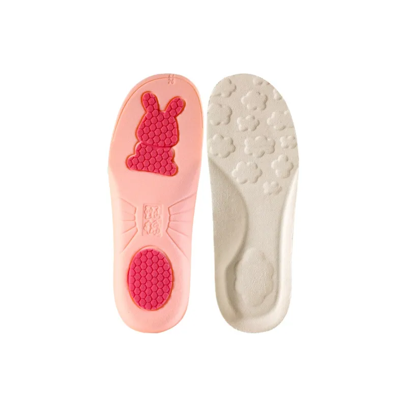 Footprint Tribe Antibacterial Mesh Fabric Strong Cotton Insoles Kids'-0