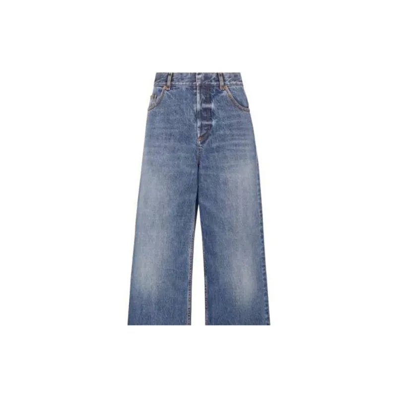 DIOR Flared Jeans D05 Jeans Women's Blue-3