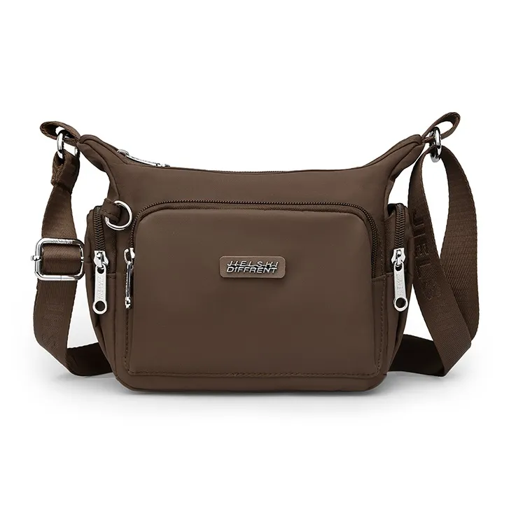 Gerlanx Nylon Fabric Crossbody Bag Unisex Multicolor-5