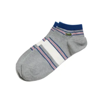 LACOSTE Ankle Socks Men's 1 Pack Gray
