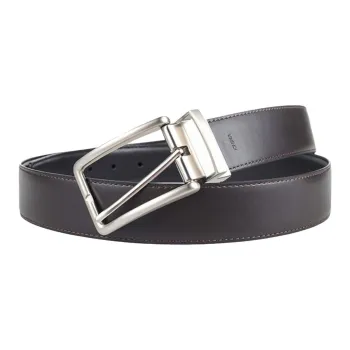 CALVIN KLEIN Leather Belts Men's Black/Brown 