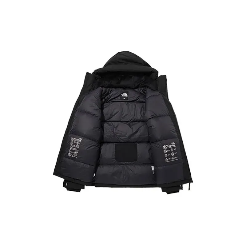 THE NORTH FACE Down Jacket Unisex Black Shopping Bag Included-3