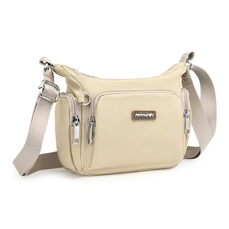 Gerlanx Nylon Fabric Crossbody Bag Unisex Multicolor-11