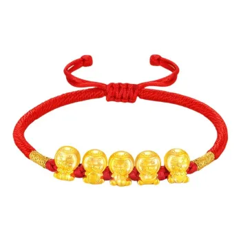 Princess Xuanjie Gold Bracelet Unisex
