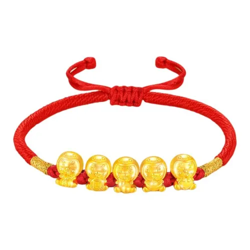 Princess Xuanjie Gold Bracelet Unisex