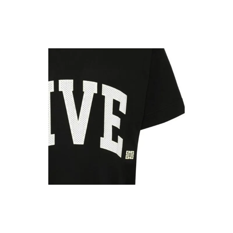 Givenchy 4G Embroidered Crewneck T Shirt-4