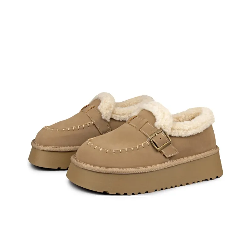 N6N8 Anti-Slip And Wear-Resistant Warm Low-Top Casual Shoes Women's-9