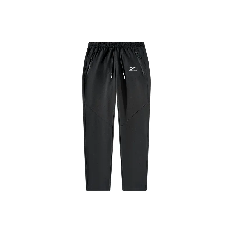 Mizuno Windbreaker Pants Unisex Black Comes With Necklace-1