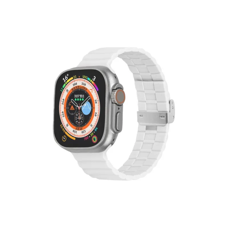 QIZHENG Watch Band Apple Compatibility Silicone Material-1