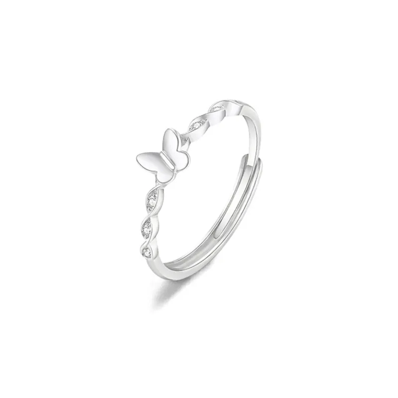 FANFRI Sterling Silver Rings Unisex Birthday Gift Box-6