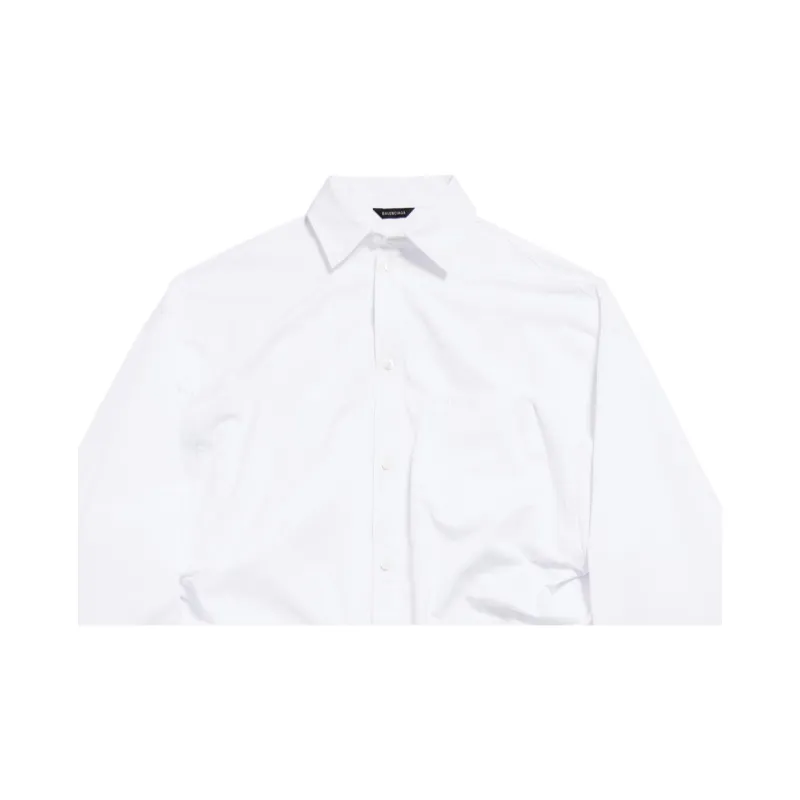 Balenciaga Collared Long Sleeve Shirt-5