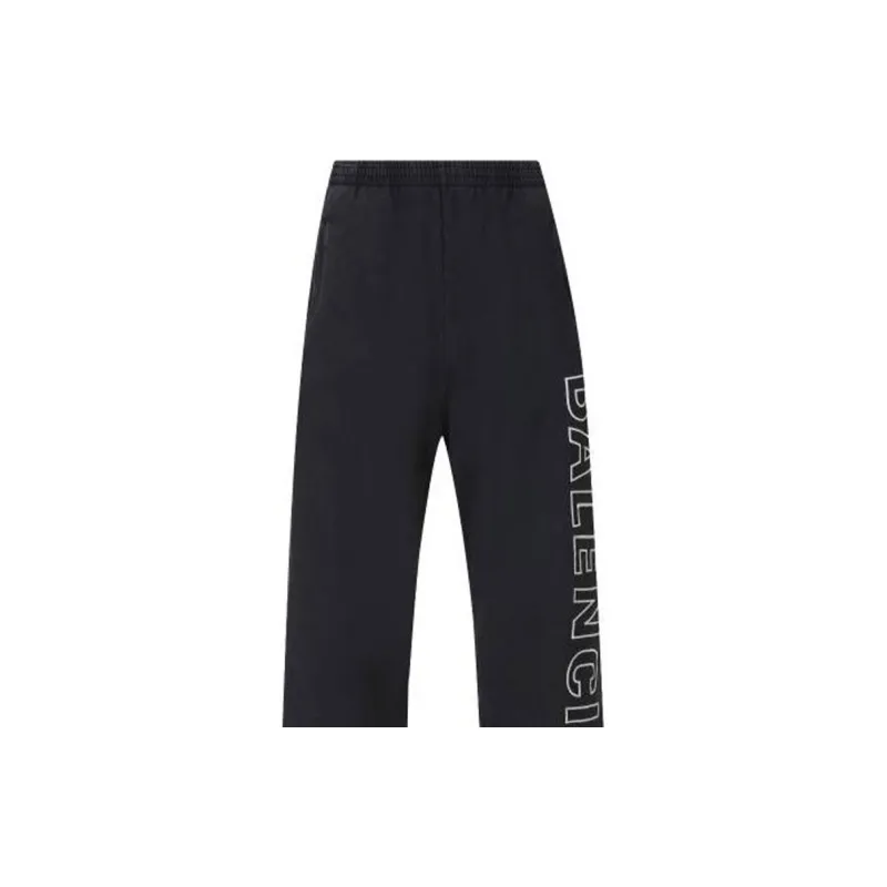 Balenciaga Casual Pants Men's Black-7