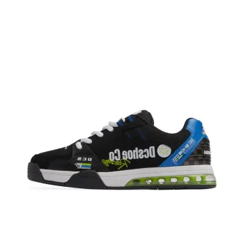 DC Shoes Versatile Le Anti Slip Wear Resistant Low Top Skateboard Shoes Men's Black