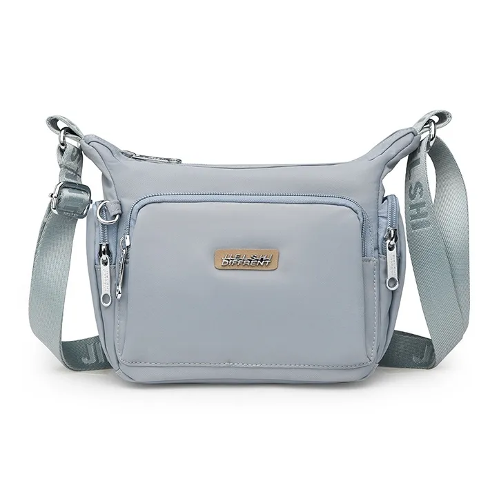 Gerlanx Nylon Fabric Crossbody Bag Unisex Multicolor-16