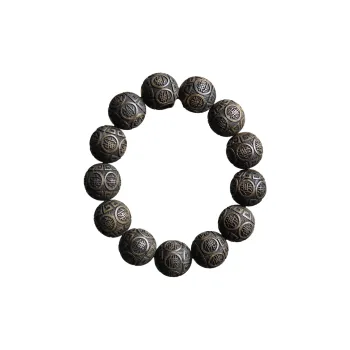 ZEYIYUAN Bogwood Bracelets Men's