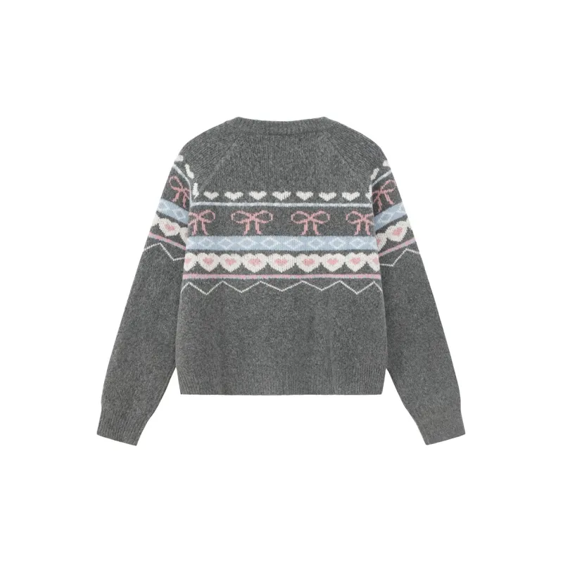 UNIFREE Knitwear Women's Light Gray-1