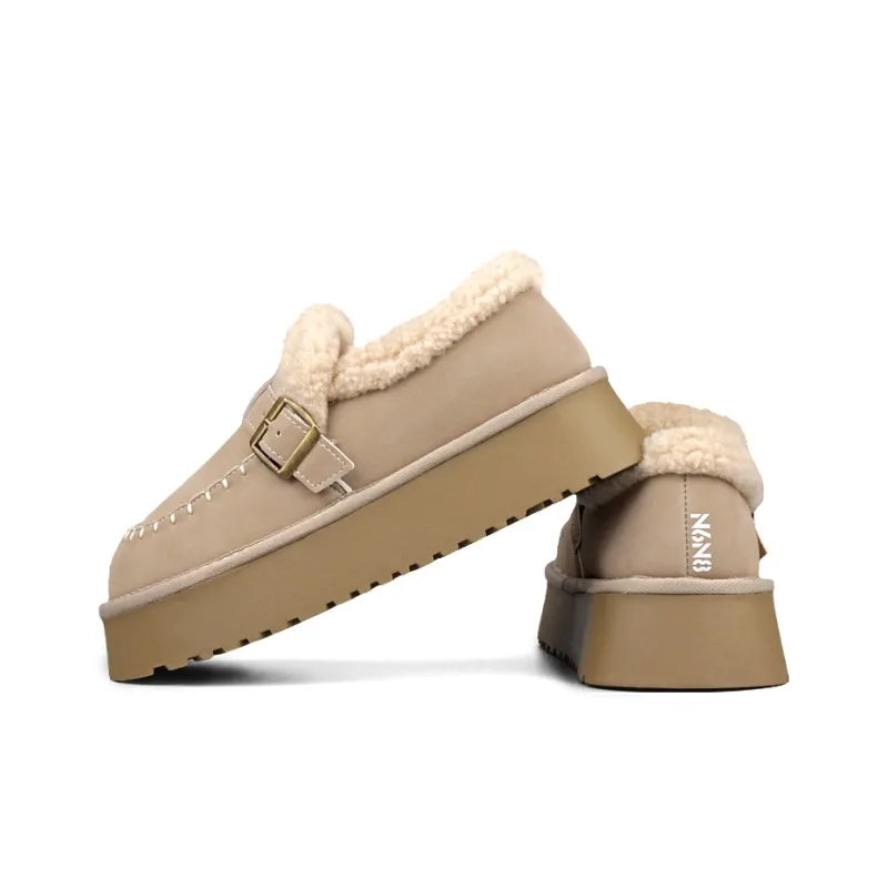 N6N8 Anti-Slip And Wear-Resistant Warm Low-Top Casual Shoes Women's-17