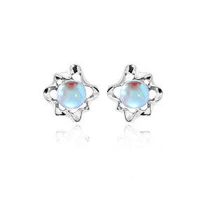 JIACUIYUN Colored Glaze Stud Earrings Women's