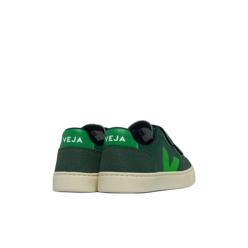 VEJA V-12 Low-Top Kids' Skateboarding Shoes Green Kids'-3