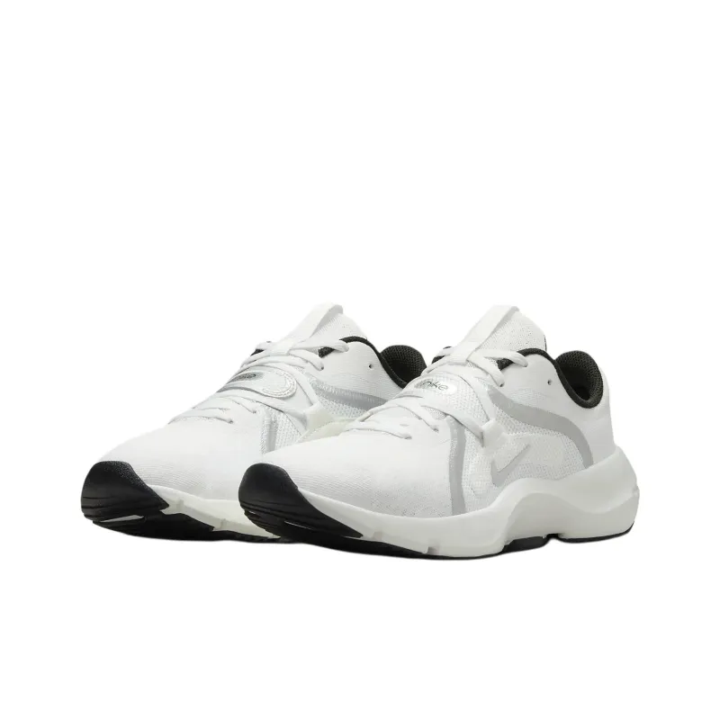 Nike In Season Tr 13 Premium Summit White Sail Black Metallic Silver Women's-2