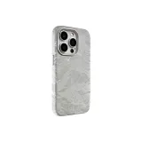 [Silver Mirror]Light Gray-Glacier Velour Textured
