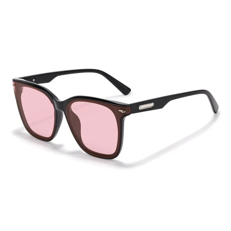 Sagawa TR/Memory Plastic Square Sunglasses Unisex-2