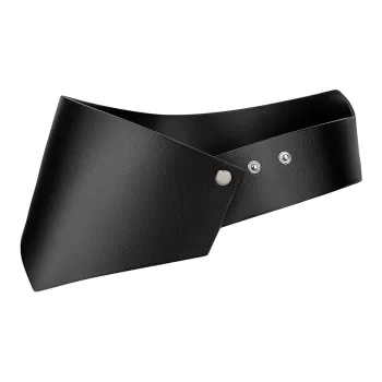 CATELLES Top Grain Cow Leather Corset Belt Women's Narrowest Point  5.3cm/Widest Point  15.7cm
