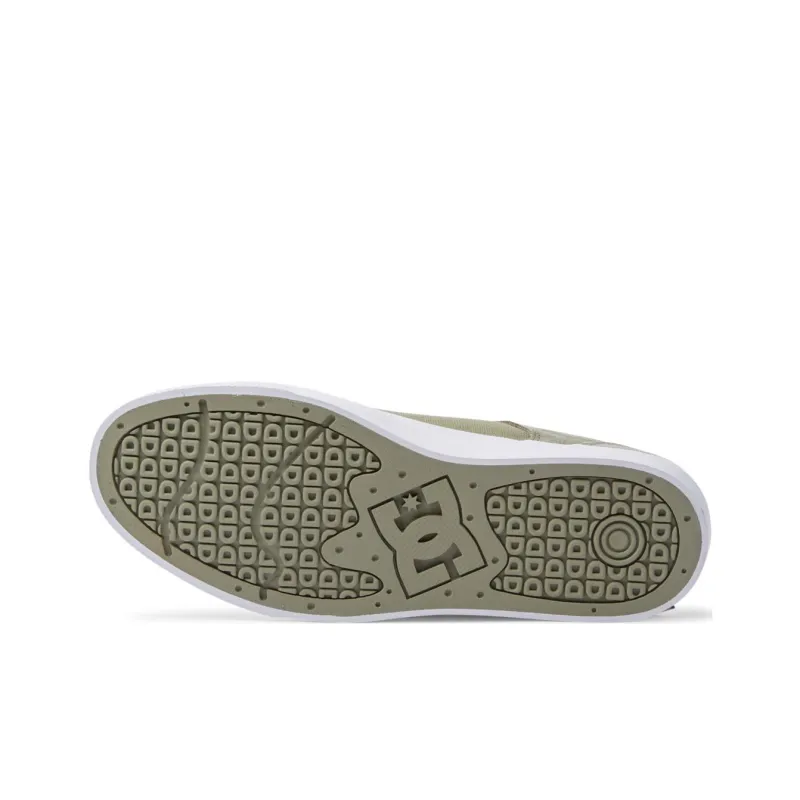 DC Shoes Teknic Anti-Slip Wear-Resistant Low-Top Skateboard Shoes Men's Green-5