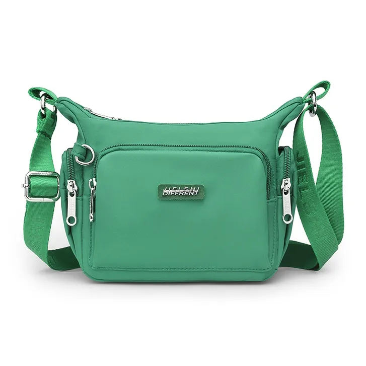 Gerlanx Nylon Fabric Crossbody Bag Unisex Multicolor-1