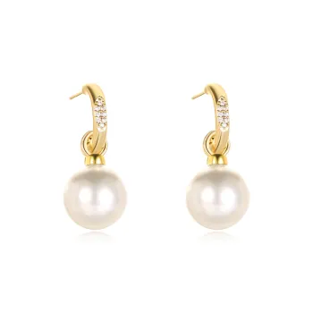 ONEKISS Gold Plated Copper Earrings Women's