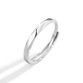 JESCAKOO S925 Sterling Silver Rings Unisex