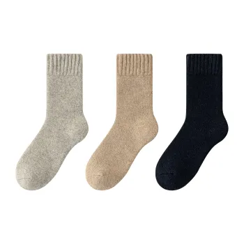 XXLLG Mid Calf Socks Men's 3 Pack