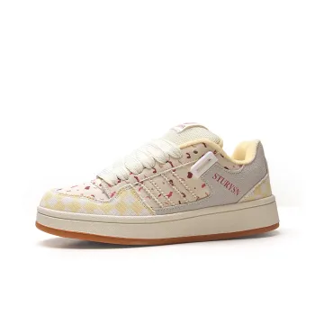 STUR YSN Warm And Wear Resistant Low Top Skateboard Shoes Unisex Cranberry