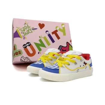 UNIITY Puffy Shoes Wear resistant And Lightweight Low Top Skateboard Shoes Women's Box Included