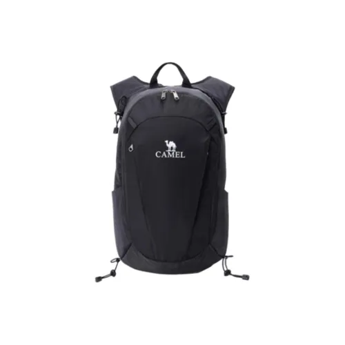 CAMEL Fabric Backpack Regular Unisex Black
